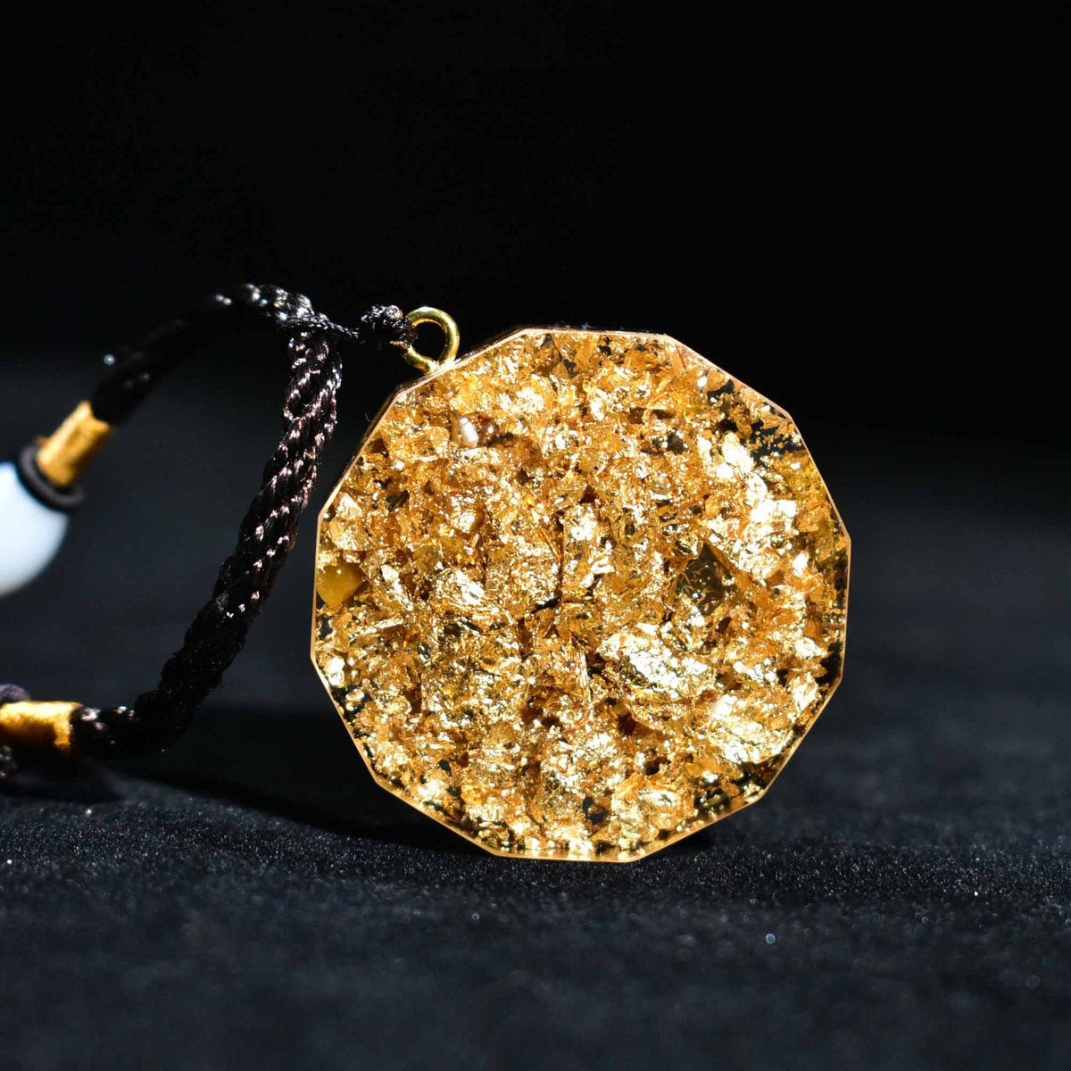 Orgonite Tiger's Eye Dual Gem Pendant